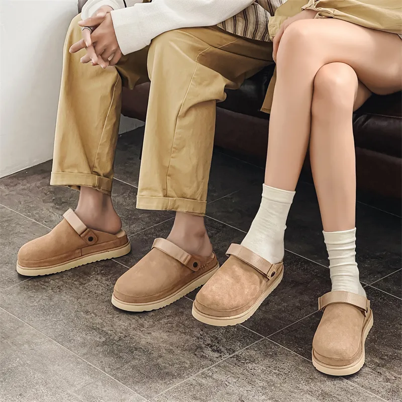 WEISHIBANGWEI Slip Resistant Wrap toe Slippers Unisex-4