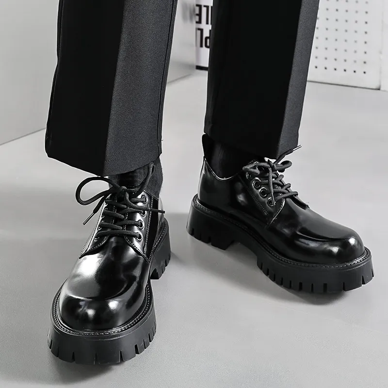 WEISHIBANGWEI Casual Shoes Men's Black-2