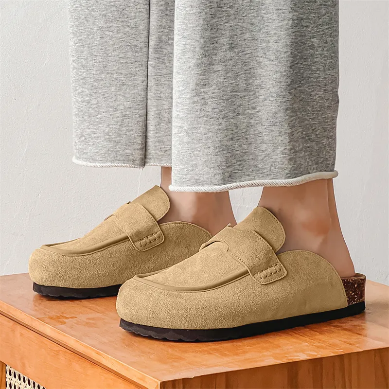 WEISHIBANGWEI Wrap toe Slippers Unisex-8