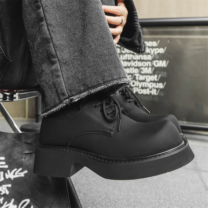 WEISHIBANGWEI Casual Shoes Men's Black-22
