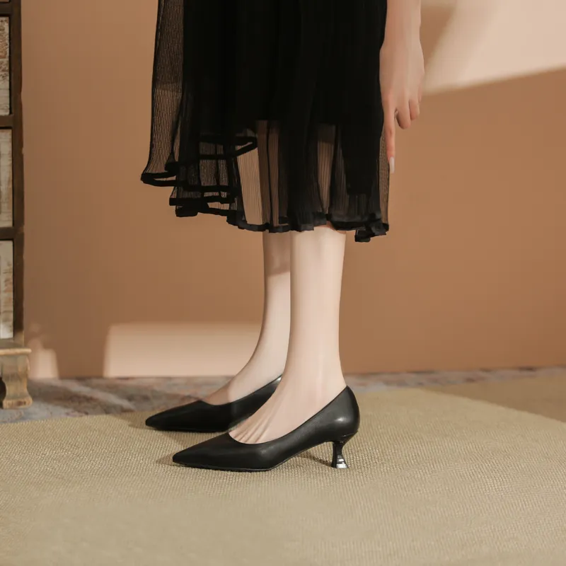 WEISHIBANGWEI Slim Heel High Heels Women's-3