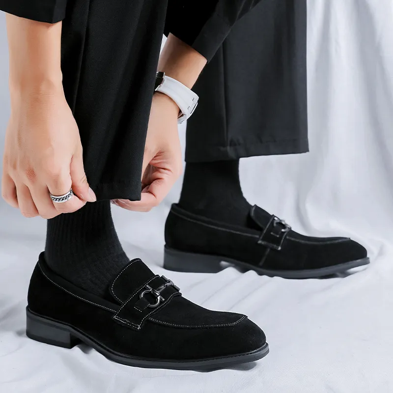 WEISHIBANGWEI Loafers Men-3