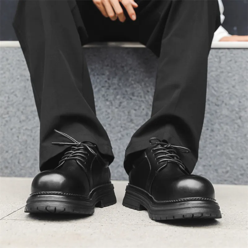 WEISHIBANGWEI Casual Shoes Men's Black-7