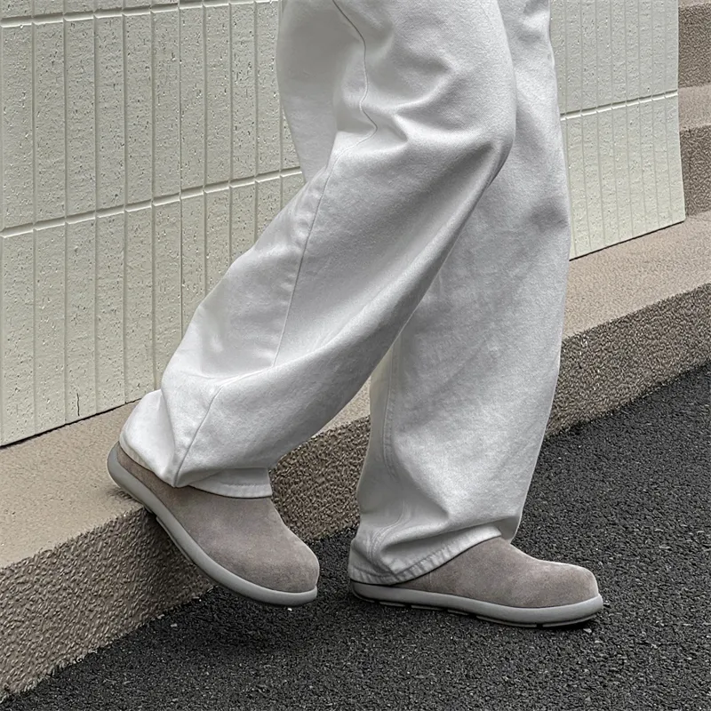 WEISHIBANGWEI Rubber Sole Slip Resistant Wrap toe Slippers Unisex-42