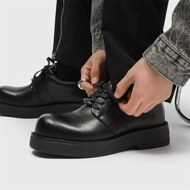 WEISHIBANGWEI Casual Shoes Men's Black-2