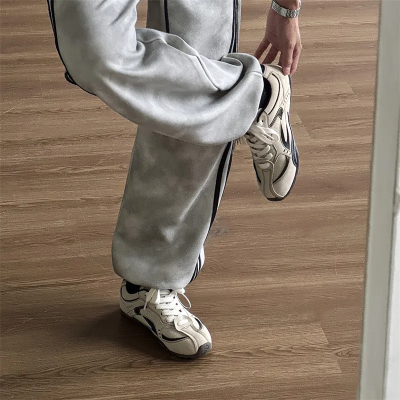 WEISHIBANGWEI Low Top Casual Shoes Men's Sand-6