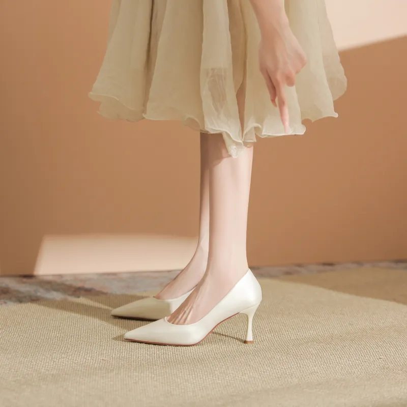 WEISHIBANGWEI Slim Heel High Heels Women's-2