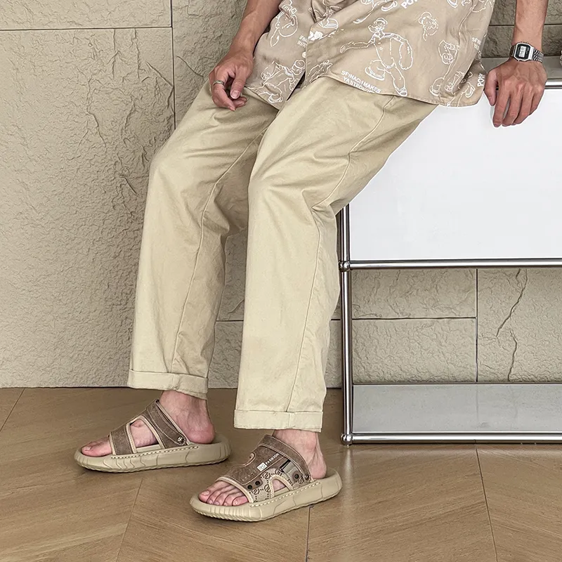 WEISHIBANGWEI Beach Sandals Men's-1