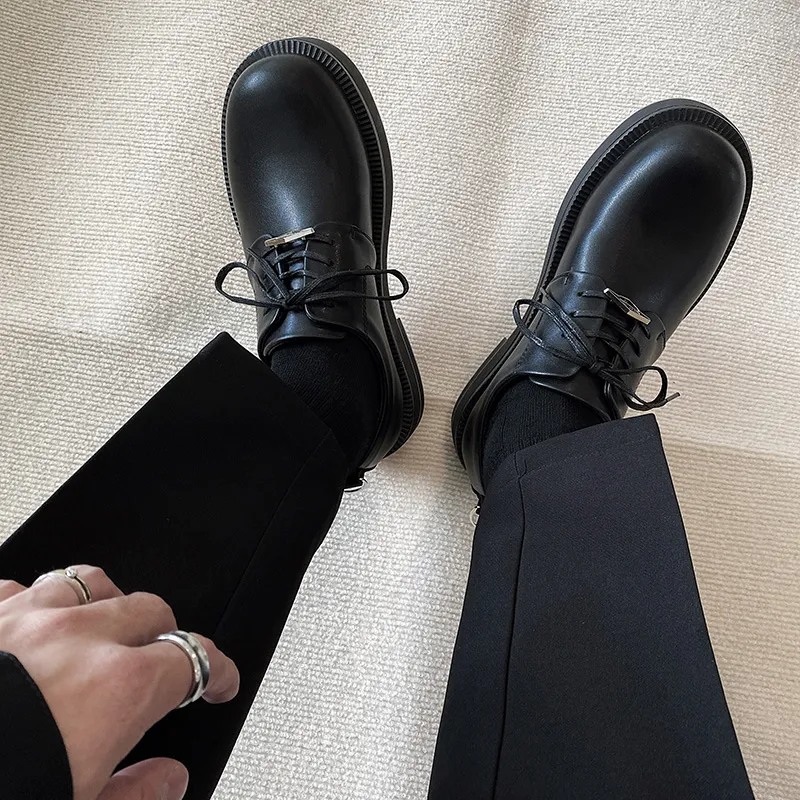 WEISHIBANGWEI Casual Shoes Men's Black-3