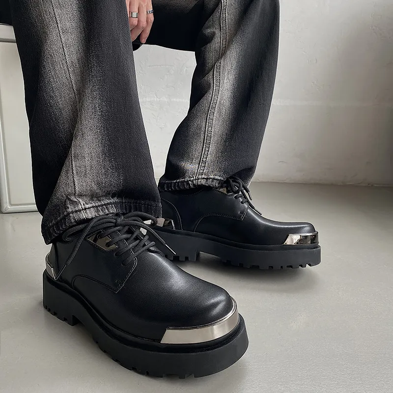 WEISHIBANGWEI Casual Shoes Men's Black-10