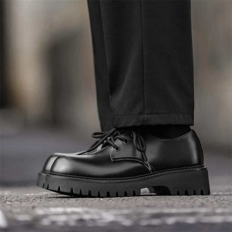 WEISHIBANGWEI Casual Shoes Men's Black-8