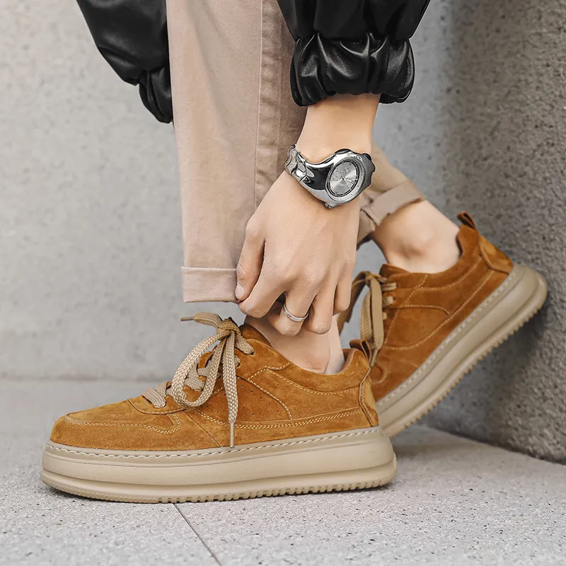 WEISHIBANGWEI Low Top Casual Shoes Men's-5