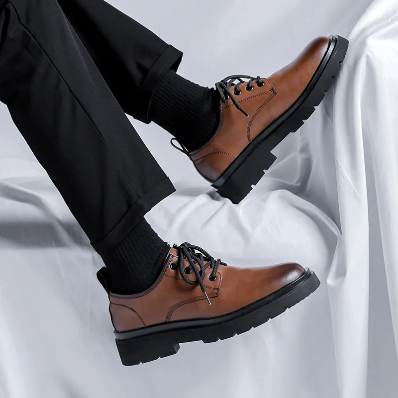 WEISHIBANGWEI Dress Shoes Men's-17