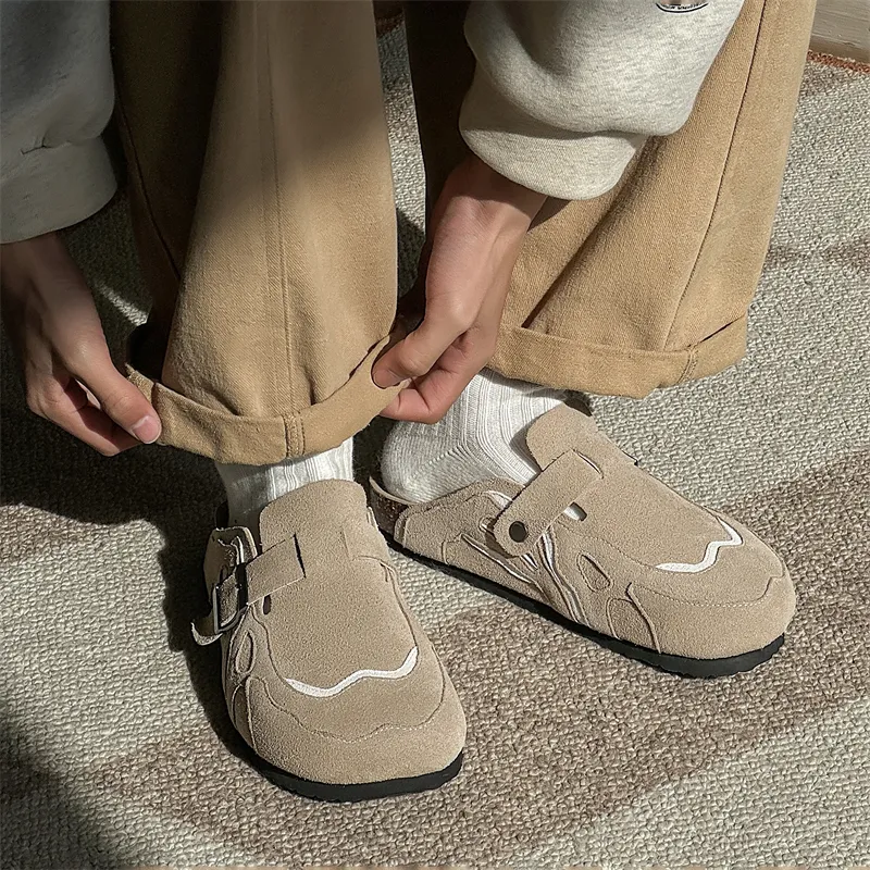 WEISHIBANGWEI Wrap toe Slippers Unisex-8