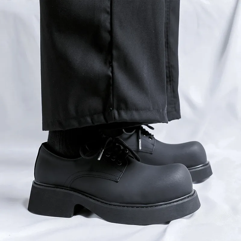WEISHIBANGWEI Casual Shoes Men's Black-3