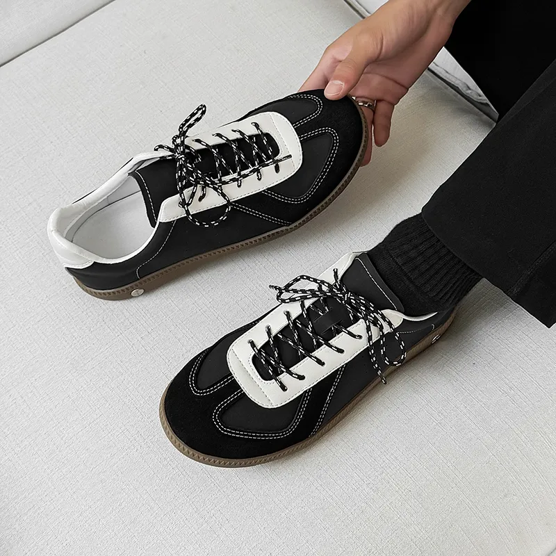 WEISHIBANGWEI Skateboard Shoes Unisex Black-6