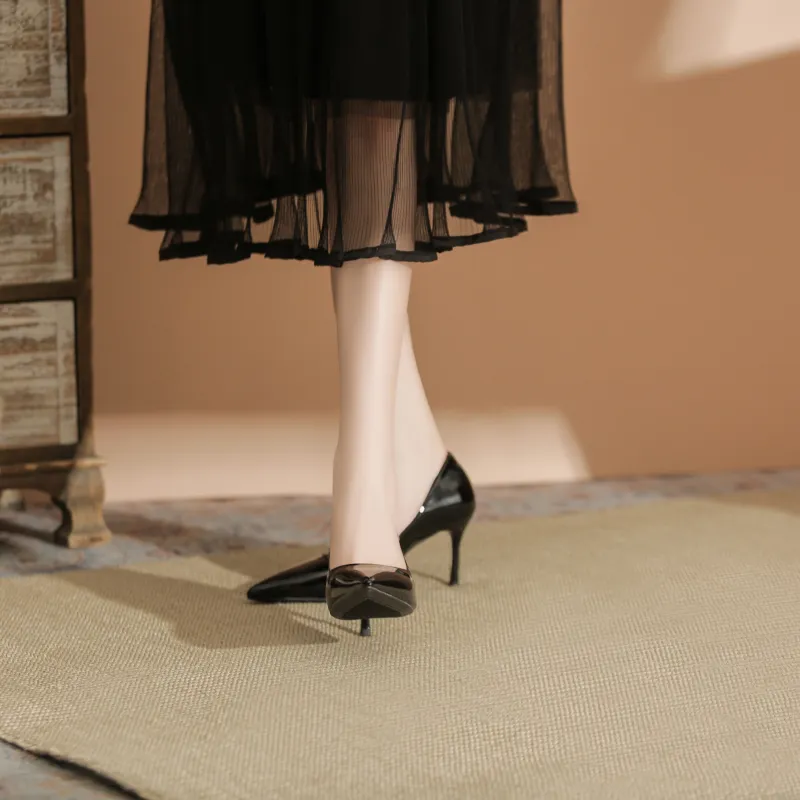 WEISHIBANGWEI Slim Heel High Heels 5.5CM7.5CM Women's-19
