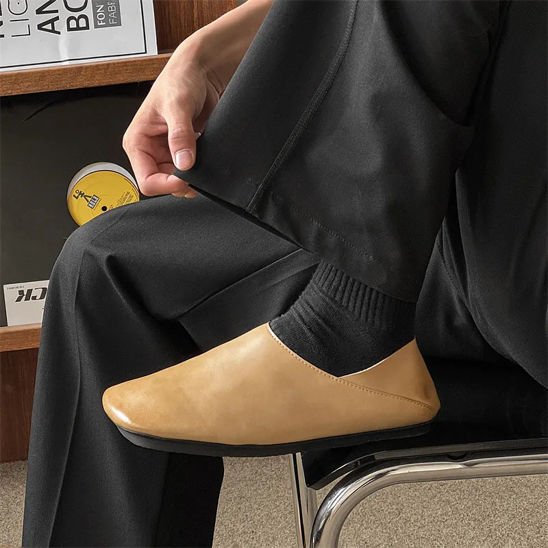 WEISHIBANGWEI Low Top Casual Shoes Unisex Yellow-4
