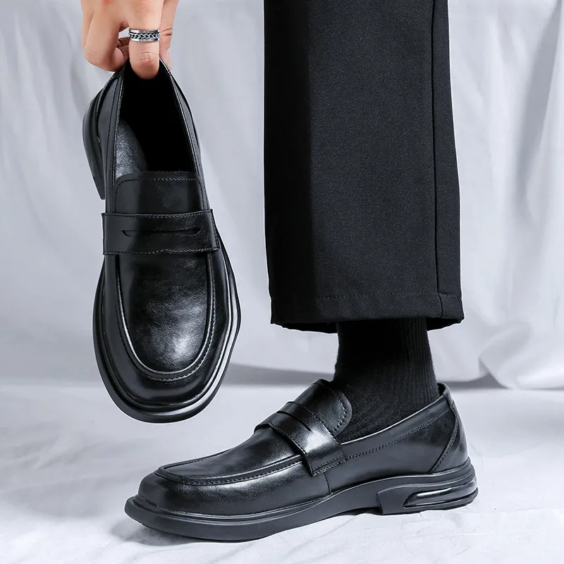 WEISHIBANGWEI Casual Shoes Men's Black-2