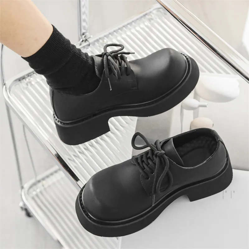 WEISHIBANGWEI Casual Shoes Men's Black-14