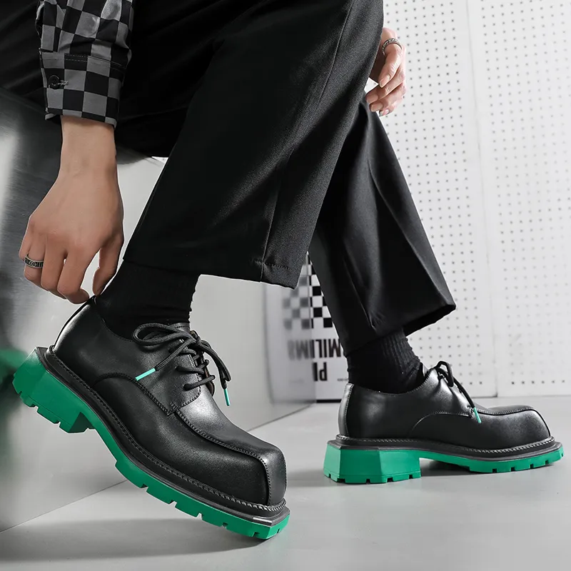 WEISHIBANGWEI Casual Shoes Men's Black-7