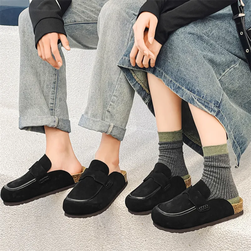 WEISHIBANGWEI Wrap toe Slippers Unisex-13