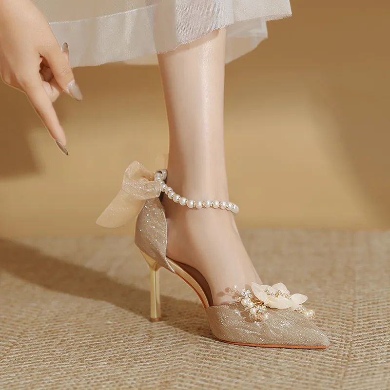 WEISHIBANGWEI Slim Heel High Heels Women's-10