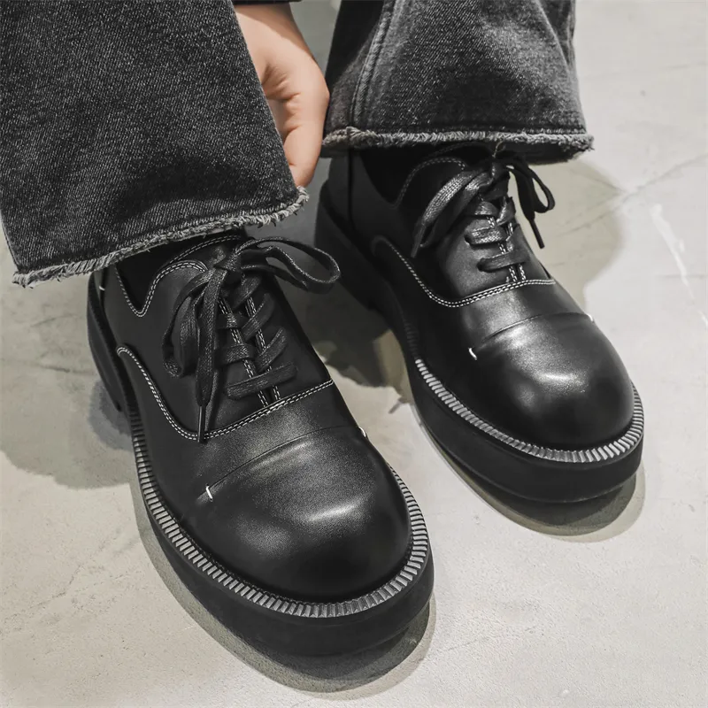 WEISHIBANGWEI Casual Shoes Men's Black-6