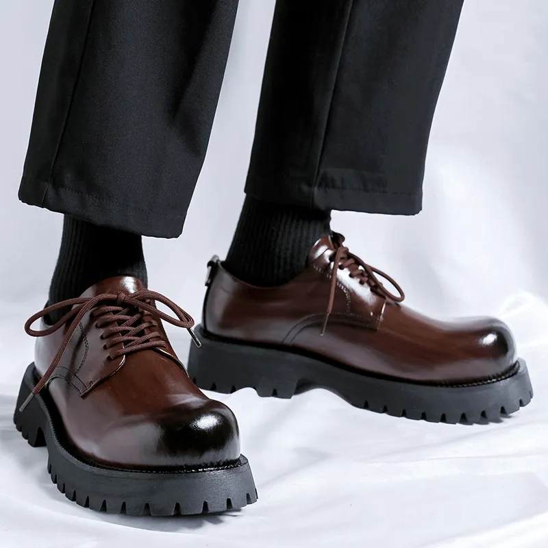 WEISHIBANGWEI Casual Shoes Men's Black-18