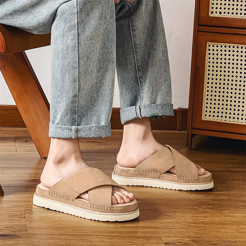 WEISHIBANGWEI EVA Slide Slippers Unisex-4