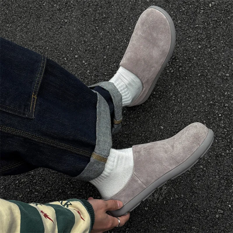 WEISHIBANGWEI Rubber Sole Slip Resistant Wrap toe Slippers Unisex-21