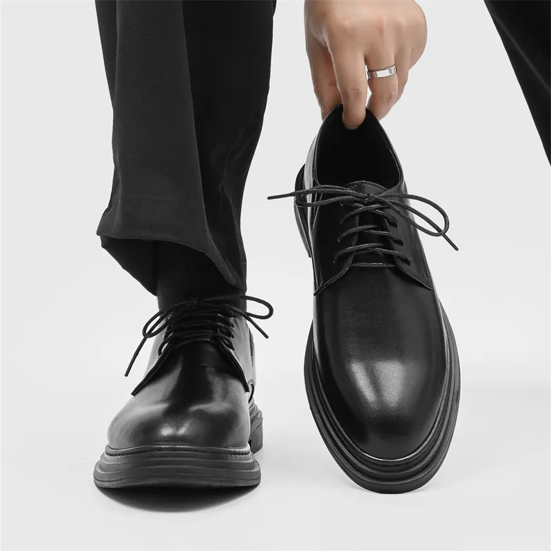 WEISHIBANGWEI Casual Shoes Men's Black-1