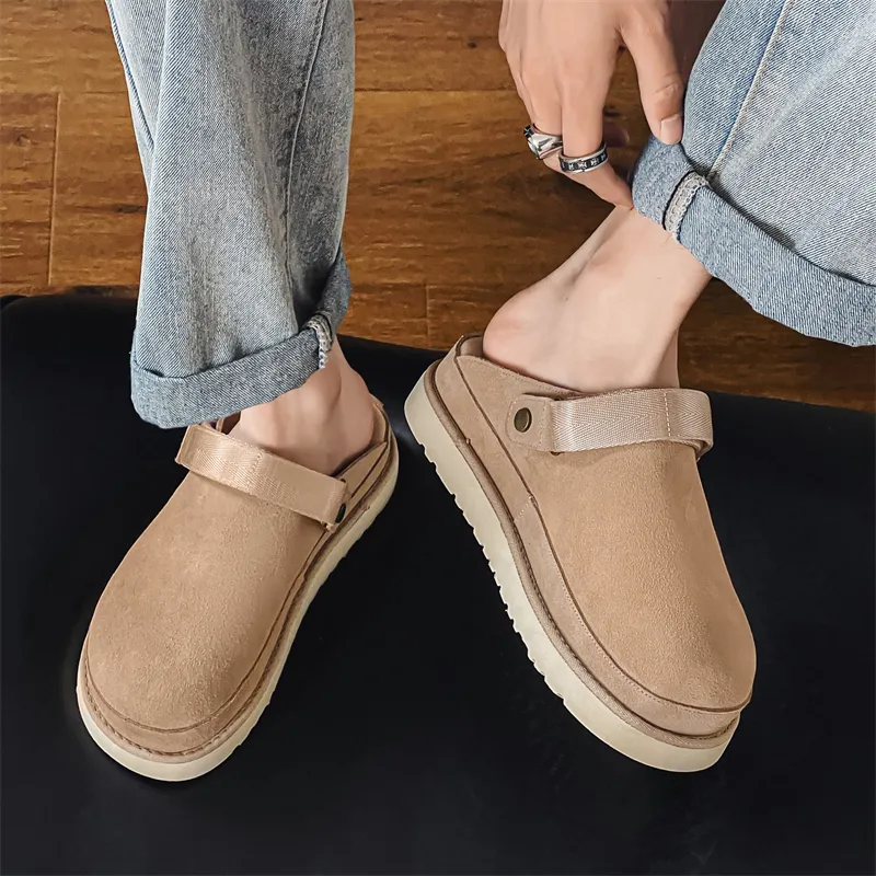 WEISHIBANGWEI Slip Resistant Wrap toe Slippers Unisex-2