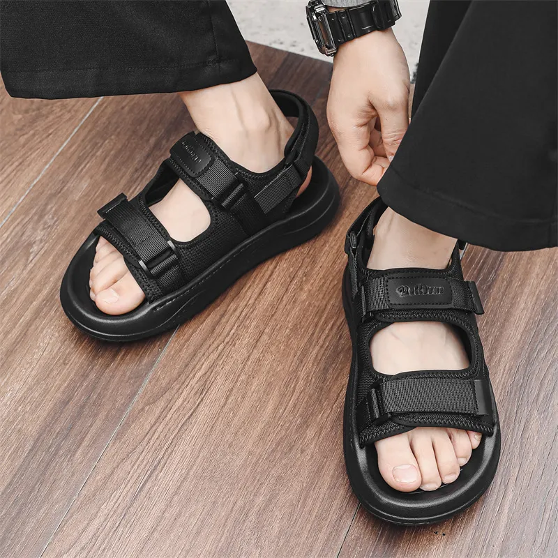 WEISHIBANGWEI Beach Sandals Men's-5