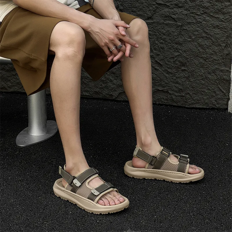 WEISHIBANGWEI Beach Sandals Men's-1