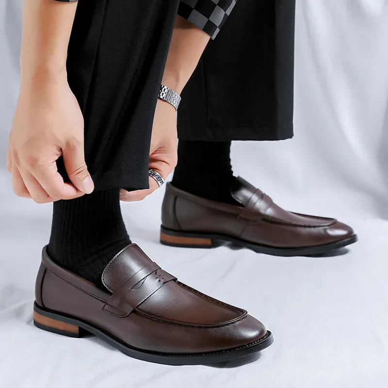 WEISHIBANGWEI Loafers Men-11