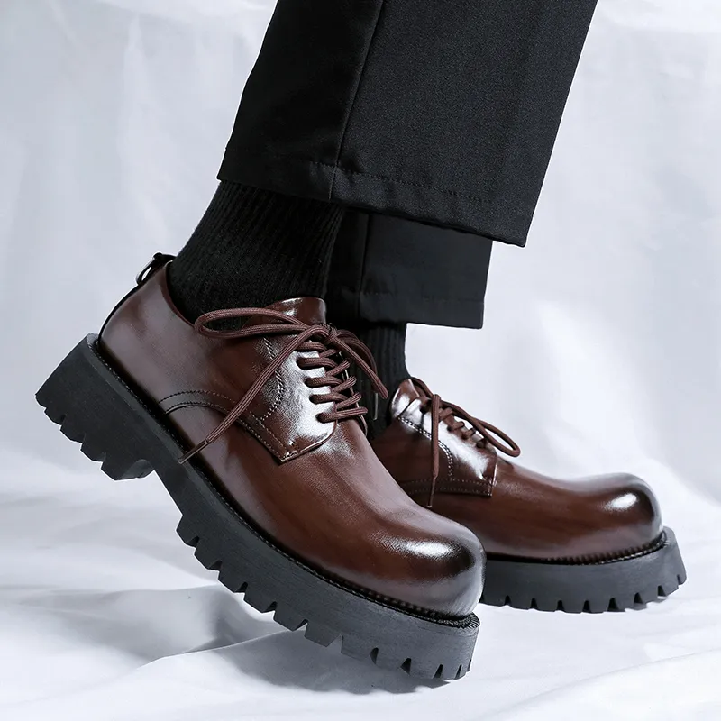 WEISHIBANGWEI Casual Shoes Men's Black-19