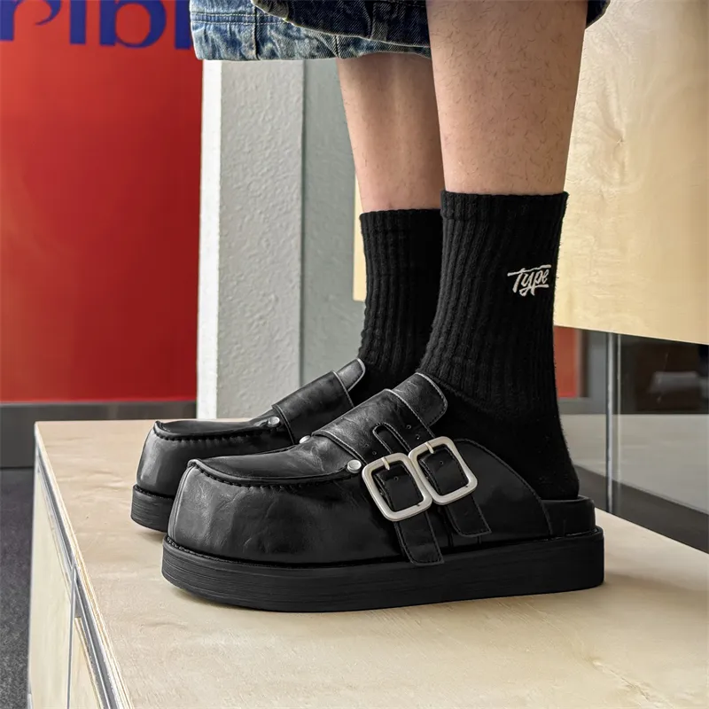 WEISHIBANGWEI Closed Toe Slippers Unisex Black-1