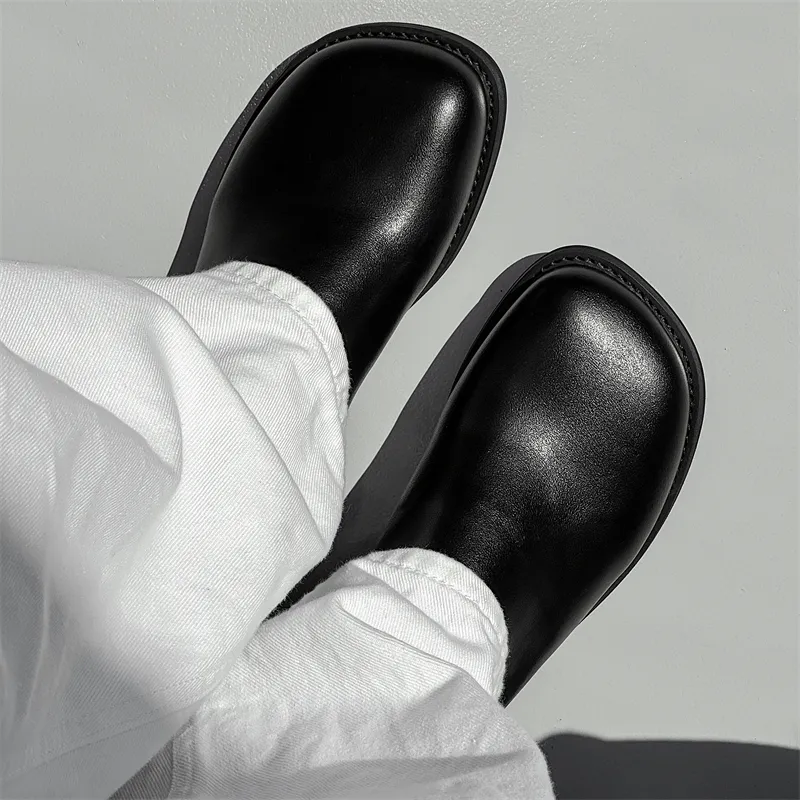 WEISHIBANGWEI Closed Toe Slippers Unisex Black-5