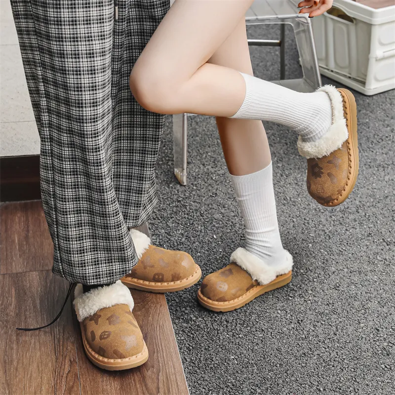WEISHIBANGWEI Abrasion Resistant Wrap toe Slippers Unisex Chestnut-2