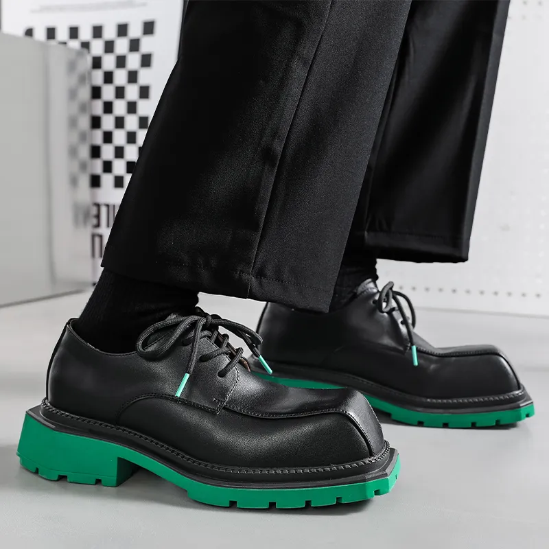 WEISHIBANGWEI Casual Shoes Men's Black-12