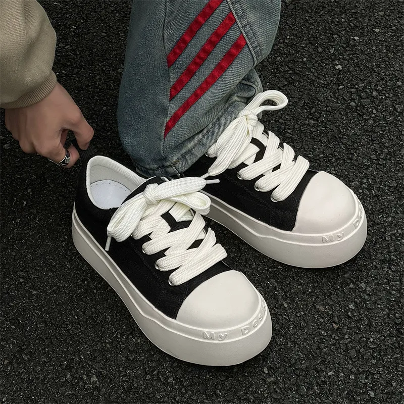 WEISHIBANGWEI Canvas Shoes Men's-2