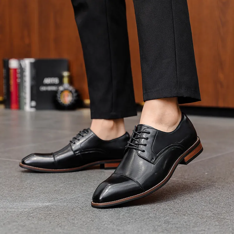 WEISHIBANGWEI Dress Shoes Men's-3