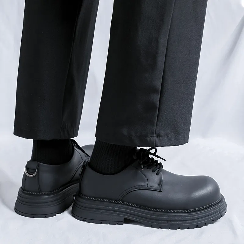 WEISHIBANGWEI Casual Shoes Men's Black-7