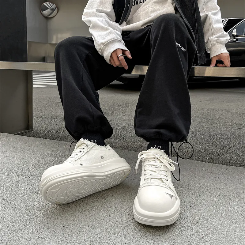 WEISHIBANGWEI Canvas Shoes Men's-13
