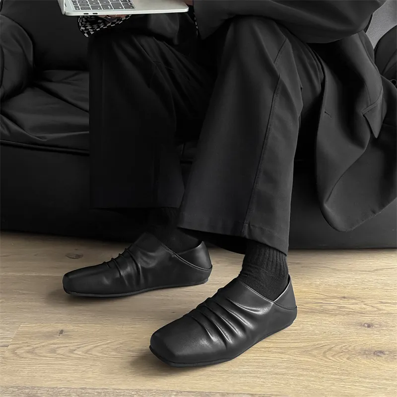 WEISHIBANGWEI Low Top Casual Shoes Unisex Black-1