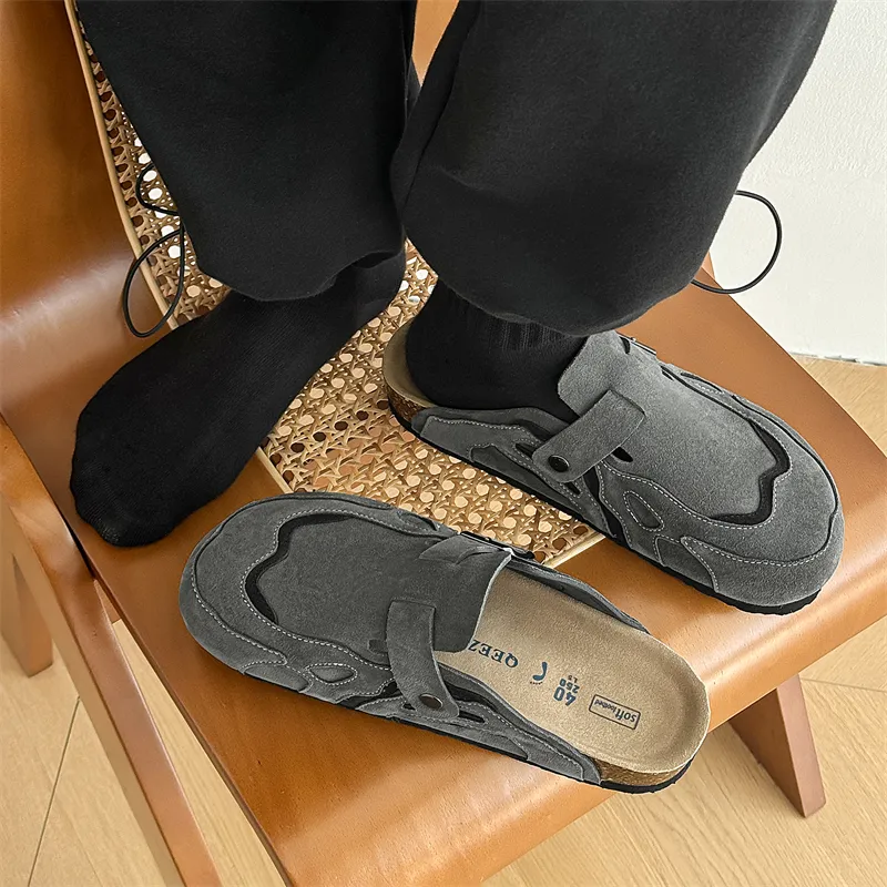 WEISHIBANGWEI Wrap toe Slippers Unisex-16
