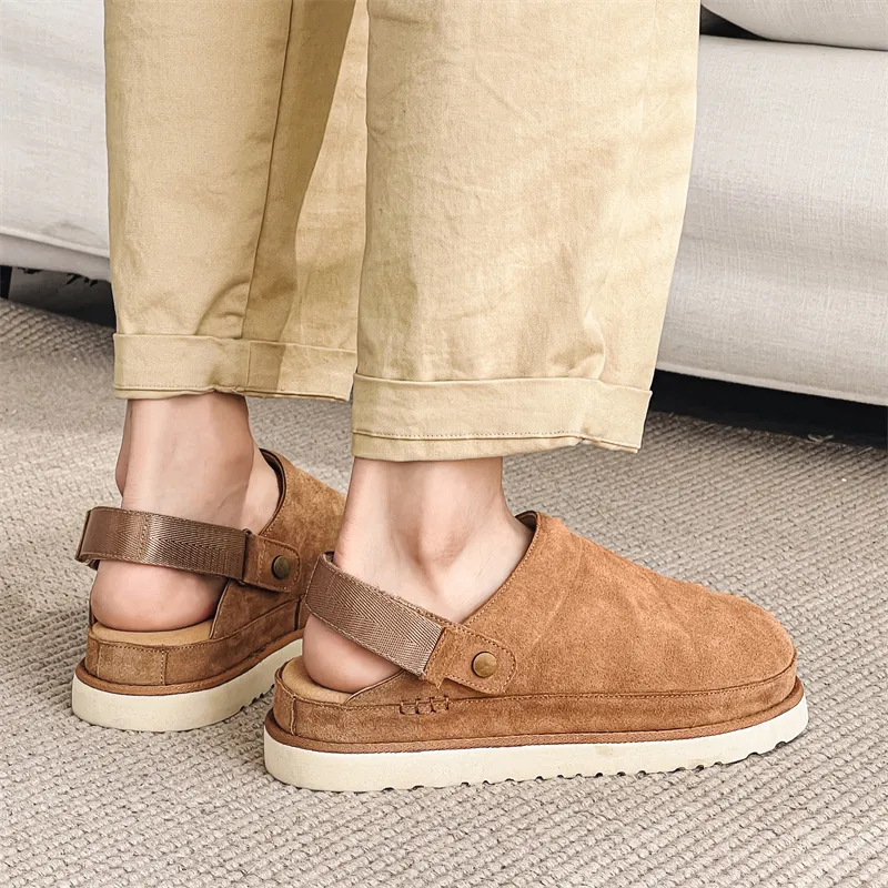 WEISHIBANGWEI Slip Resistant Wrap toe Slippers Unisex-17