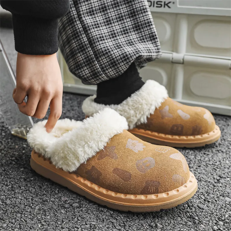 WEISHIBANGWEI Abrasion Resistant Wrap toe Slippers Unisex Chestnut-5