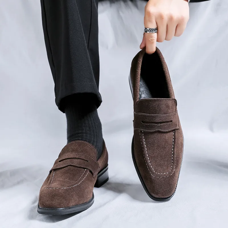 WEISHIBANGWEI Loafers Men-9